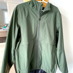 Dark Green Lulu Outpour Shell - XL